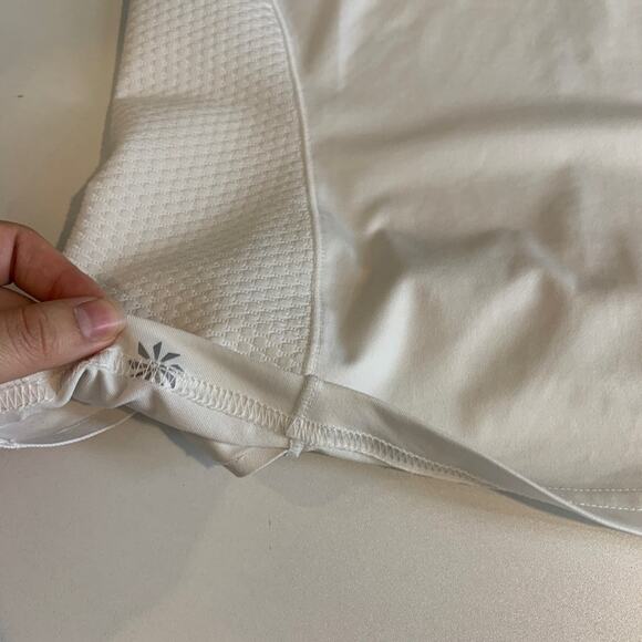 Athleta Tank Top Women XS Extra Small White Lightspeed Halter Racerback *READ - Picture 10 of 12